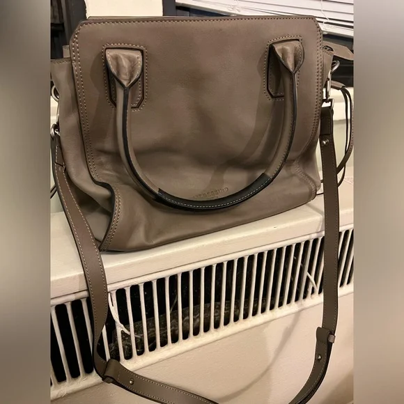 NWOT Liebeskind leather grey handbag/purse - Picture 2 of 8